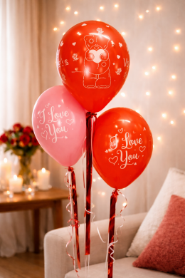 Latexballons zum Valentinstag ❤